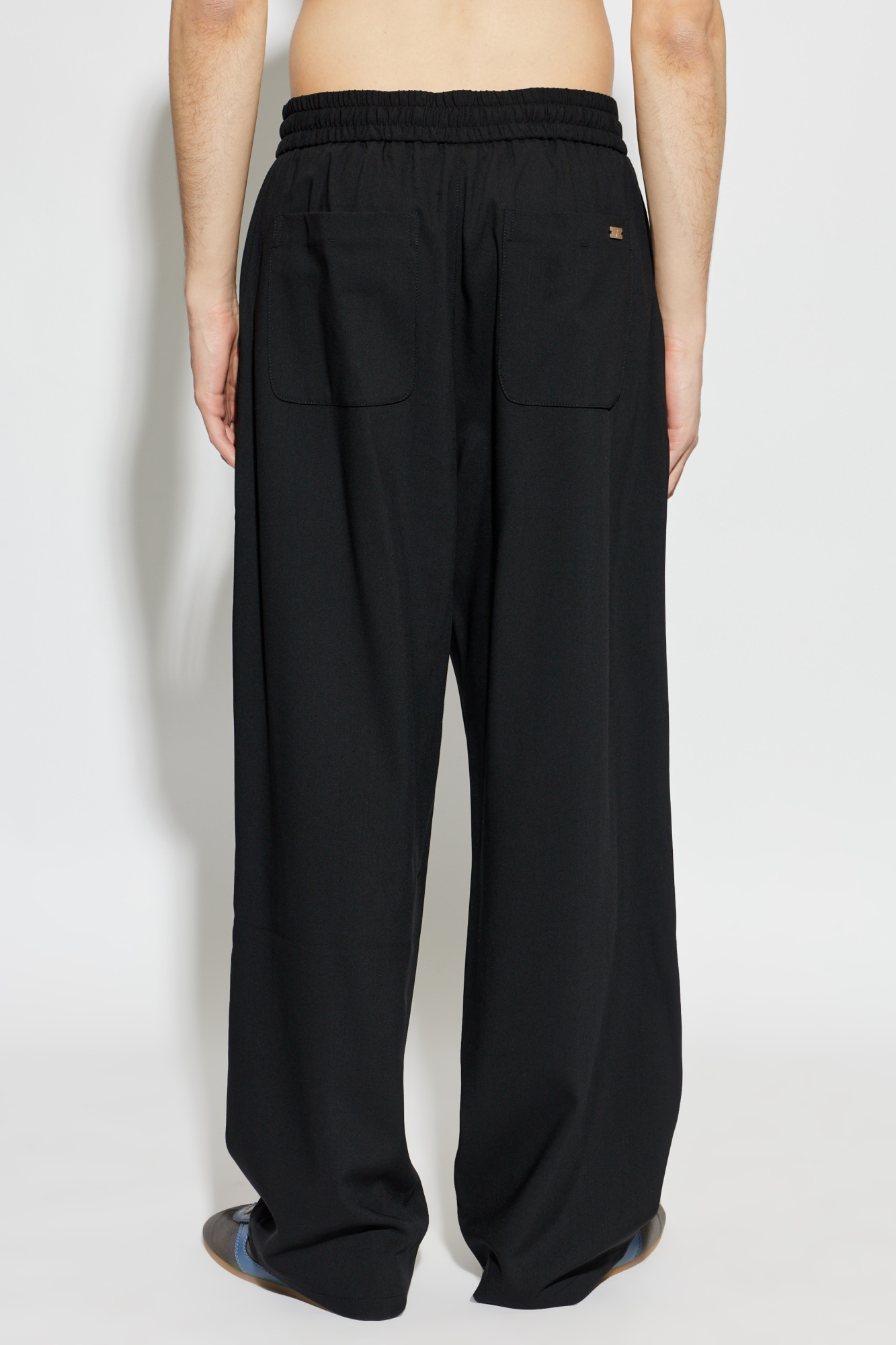 Ami Alexandre Mattiussi Wool wide-leg pants | Men's | Vitkac